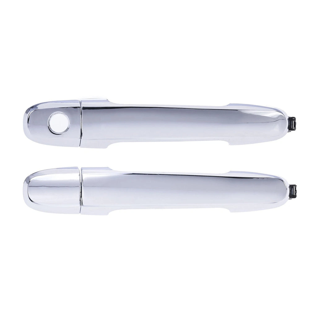2pc Front LH & RH Outer Door Handle Chrome For Toyota Camry Kluger RAV4 Hilux