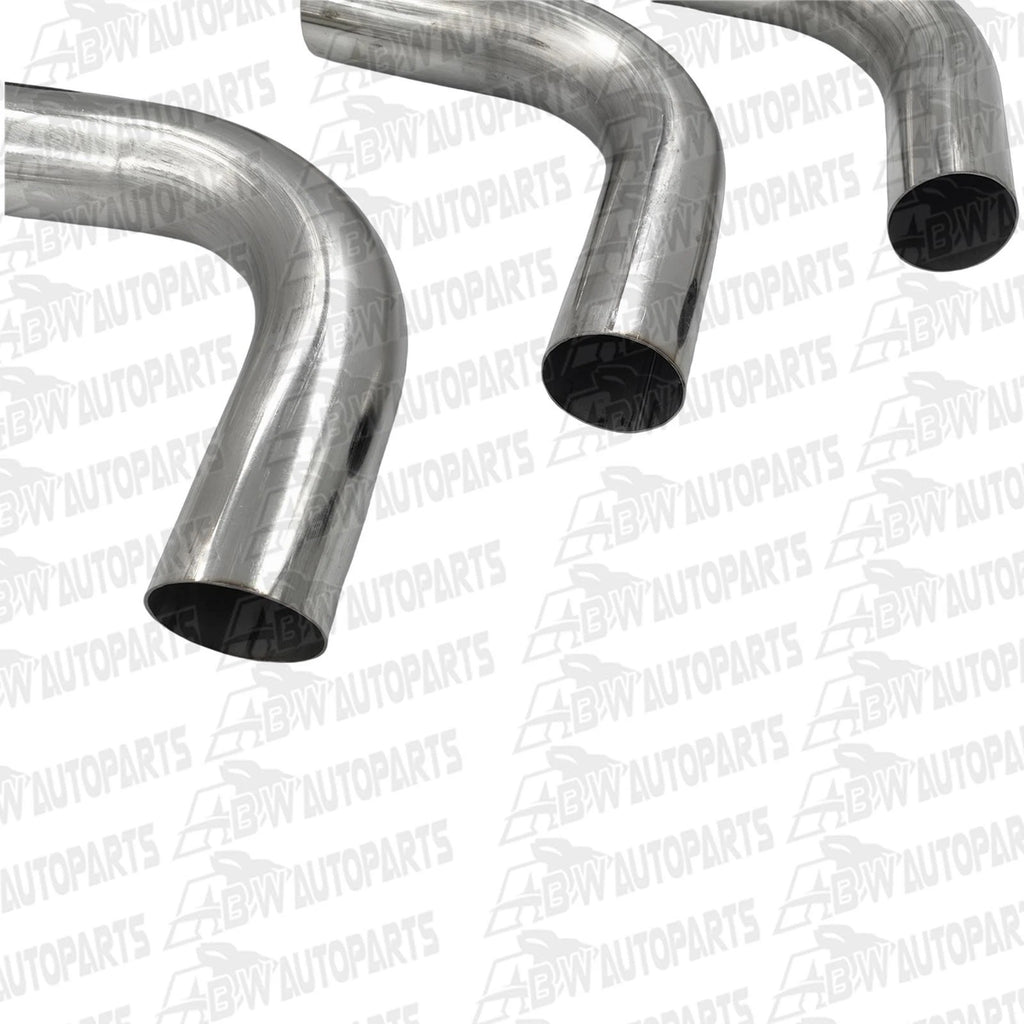 2.5"Inch Mandrel Bends Exhaust Pipe Mild Steel (Kit of 6) - 3 X 45 & 3 X 90 Deg