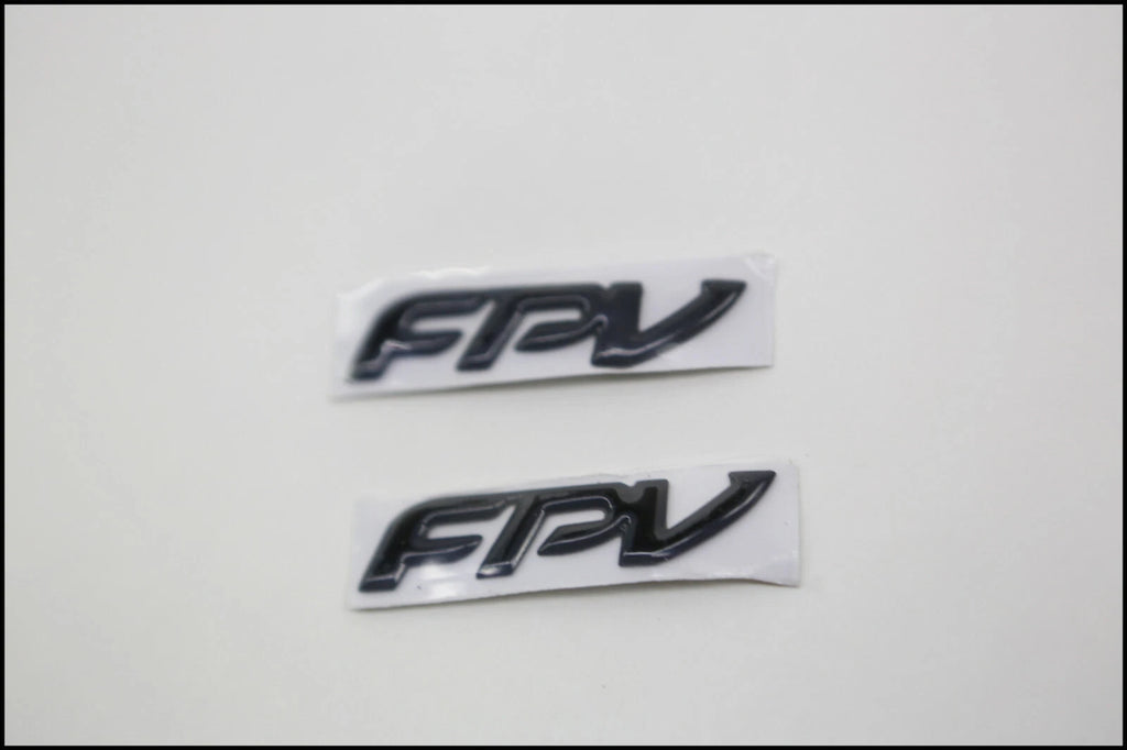 2 X FPV DECAL BADGE SUIT FORD BA/BF/FG FPV /FALCON/XR6/XR8/FALCON/SEDAN/UTE