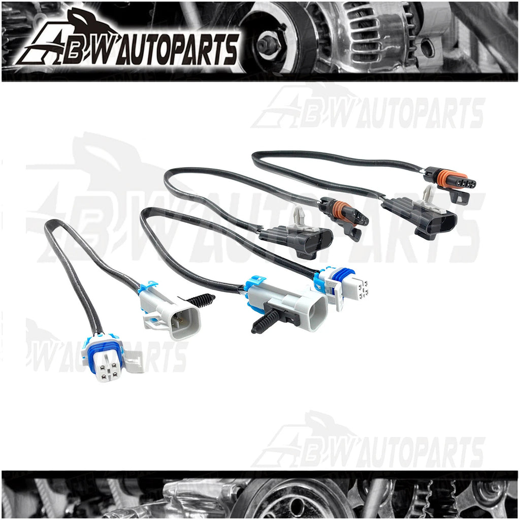 4x Oxygen O2 Sensor Extension Leads For 2008-2009 Commodore VE L76 L98 LS3 6.0L