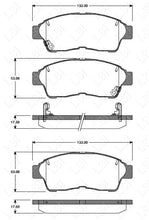 Load image into Gallery viewer, Front Brake Pads set for Toyota Corolla AE112 98-01
