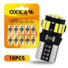 Load image into Gallery viewer, 2/4/10Pcs T10 LED W2W 18SMD Car Wedge Tail Parking Plate Light Bulb 12V WHITE