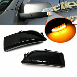 2x Dynamic LED Turn Signal Mirror Light For Ford Ranger Raptor Wildtrak 2012-19