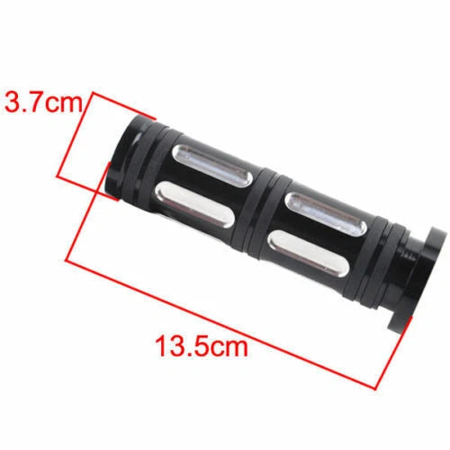 CNC Motorcycle Foot Pegs+1'' Handle Bar Grips For Harley Sportster XL883 1200 ST