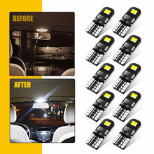 Load image into Gallery viewer, 10x T10 LED CARAVAN INTERIOR LIGHT WEDGE BULB CAMPING RV 4WD AU WHITE AUXITO AU