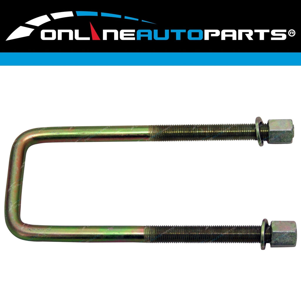 4 Front Leaf Spring U-Bolt + Nut Set for Landcruiser FJ60 FJ62 HJ60 60 Series