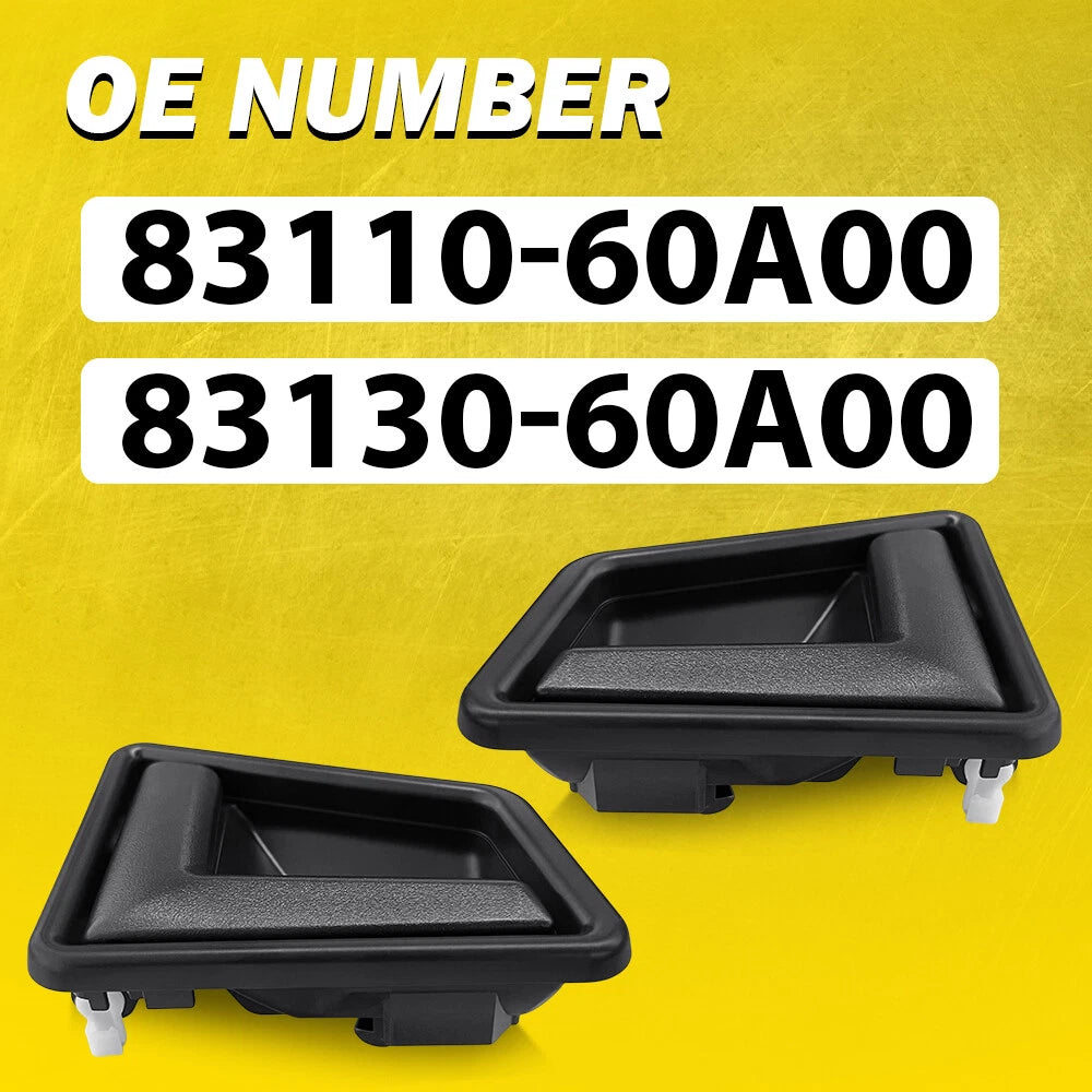 2PCS Inner Left Right Door Handle Fits For Suzuki Vitara 1.6 2.0 V6 1988-1999