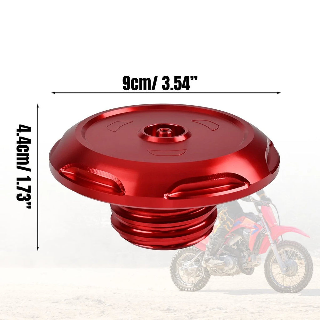 Anodized Red CNC BILLET Aluminum Gas Cap For Honda CRF110F CRF125 2019-2013 ST