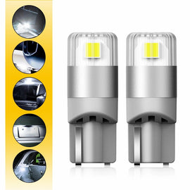 2X AUXITO White LED Bulb Parking Car 194 Light 168 T10 Dome Trunk Lamp Globes AU