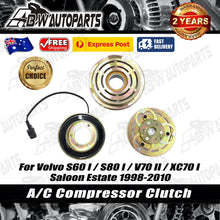 Load image into Gallery viewer, AC Compressor Clutch For Volvo S60 I S80 I V70 II XC70 I Saloon Estate 1998-2010