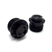 Load image into Gallery viewer, Pair Black CNC Anodized Fork Tube Cap Bolt For Harley Sportster 1200 883 39mm ST
