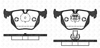 Full Set Front and Rear Brake Pad + Sensor + Disc Rotor set for BMW X3 E83 06-14