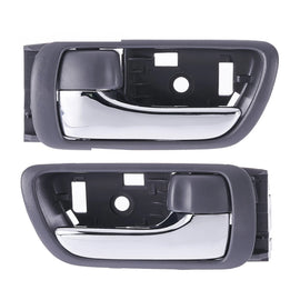2pc FRONT = REAR Left & Right Inner Door Handle Chrome For Toyota Camry 2002-06