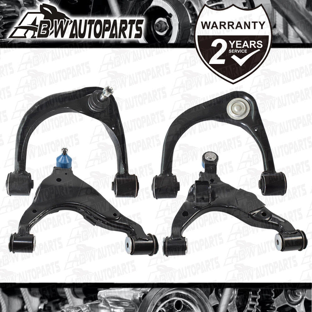 For Prado 120 Series Front Upper + Lower Control Arms KDJ120 KZJ120 RZJ120 03-09