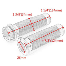 Load image into Gallery viewer, 1" 25mm Hand Grips Handlebar For Harley Sportster Dyna Softail VRSC Touring ST