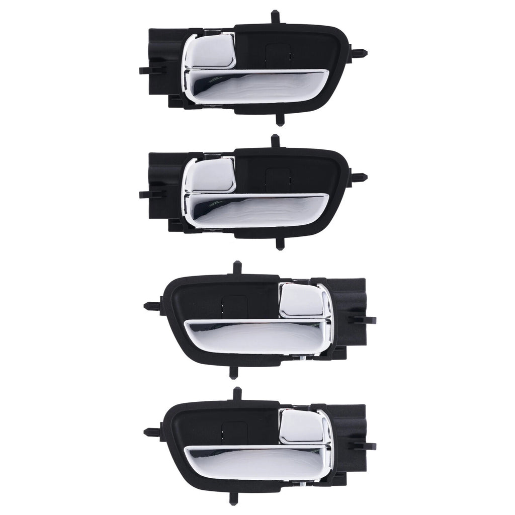 Door Handle Inner for Hyundai i20 09-15 Set of 4 Chrome FRONT REAR LEFT+RIGHT
