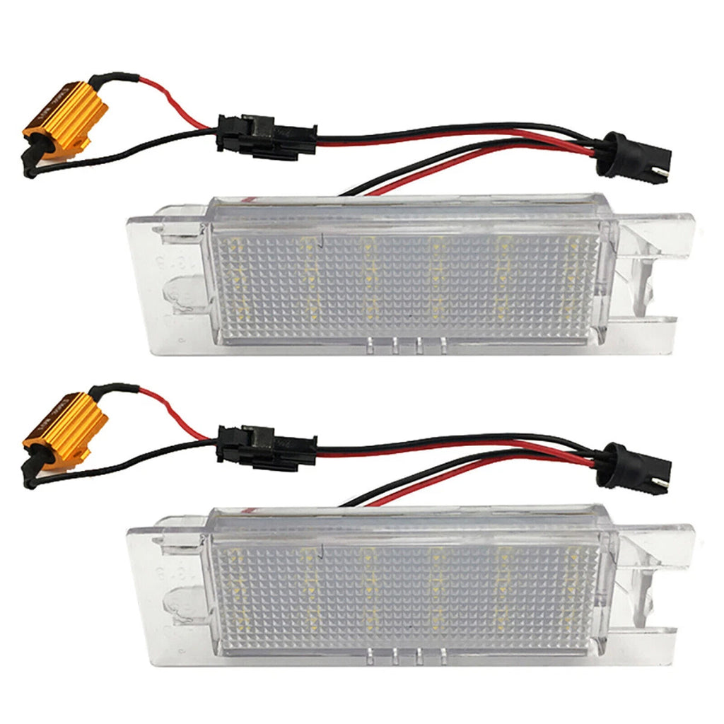 2x LED License Number Plate Light for Opel Zafira B Astra H Insignia Corsa D ST