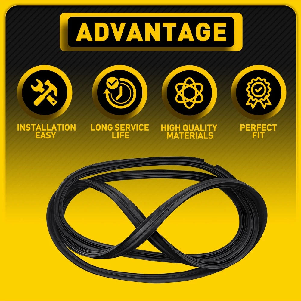 Upgraded Rear Door Tailgate Rubber Seal for LandCruiser Prado GRJ120 J120 Long