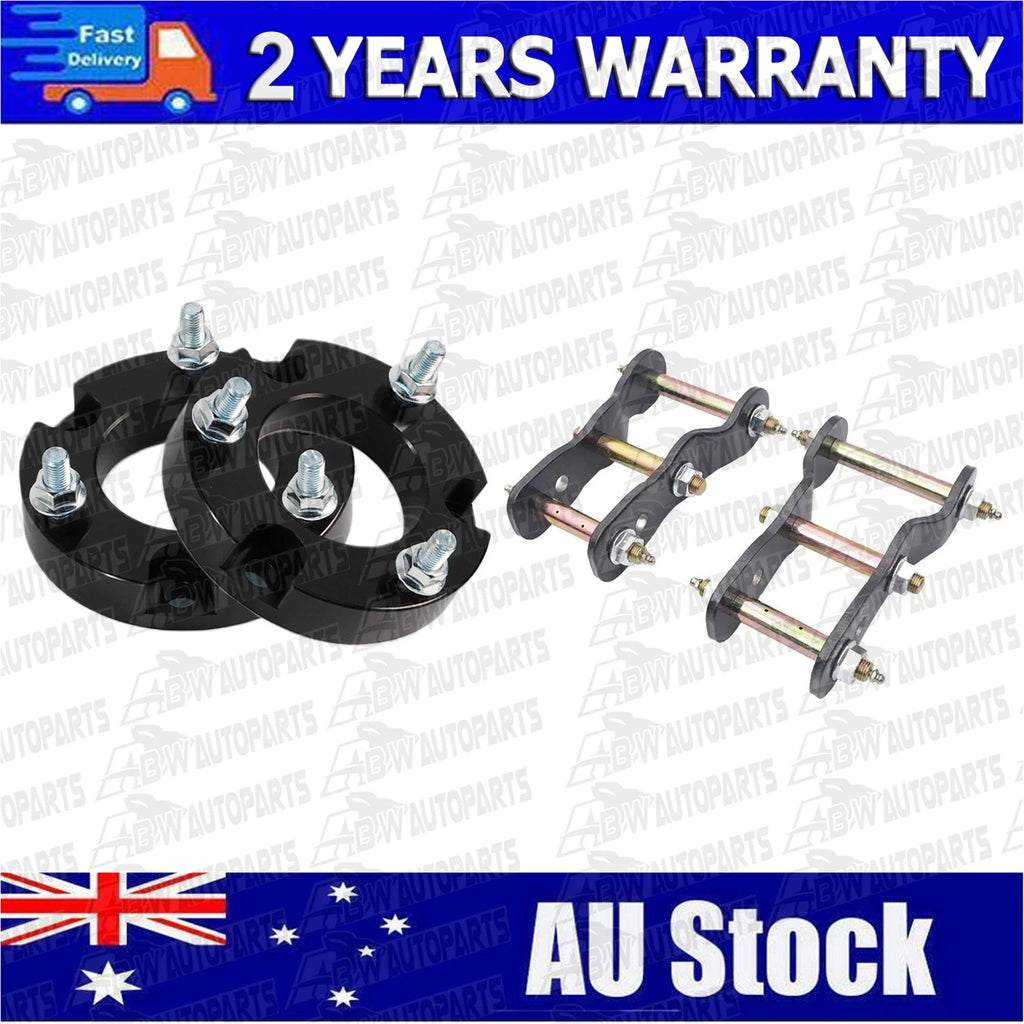1.5'' Front Coil Strut Spacer 2'' Rear Shackle Lift Kit For Hilux N70 2005-2014