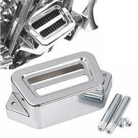 ABS Chrome Voltage Regulator Cover Fairing For Electra Glide Road King Glide ST
