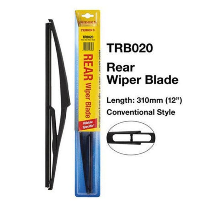 Tridon TRB020 Rear Wiper Blade 310mm Conventional Replacement