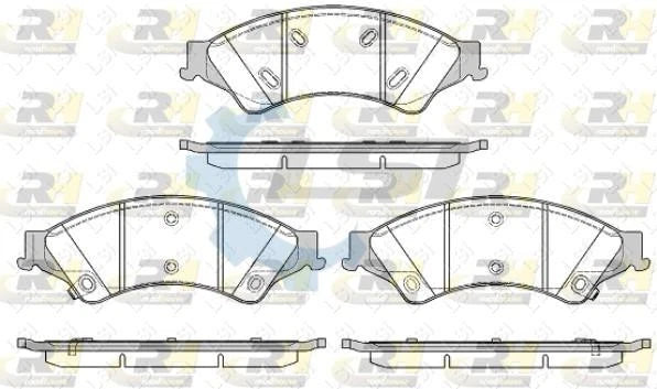 Front Bendix Brake Pads and Disc Rotors for Ford RANGER PX T6 2011-18