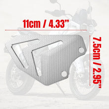 Load image into Gallery viewer, Fits For Ducati DesertX CNC Billet Passenger Heel Guards Matt Anodized Silver ST