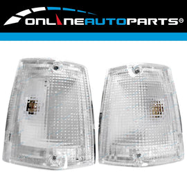 LH+RH Corner Park Lights Pair for Mazda B Series Ute 1985-1990 Left Right L+R