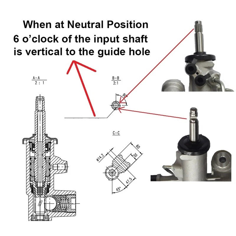 For Ford Falcon FG Series 1 08 09 10 11 Power Steering Rack Brand New!!