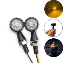 Load image into Gallery viewer, 2X LED Indicators Amber Turn Signal Lights Mini Lamps Motorcycle Bike Universal
