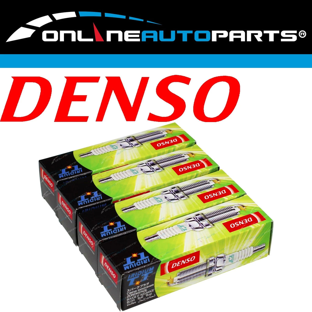 Set of 4 Denso Iridium Spark Plugs for Renault Clio X65 4cyl 1.4L K4JC710 01~06
