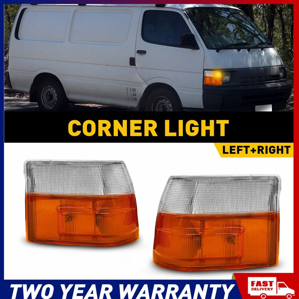 Pair LH&RH Front Corner Indicators Lights for Toyota Hiace Van 1989-05 RH/LH