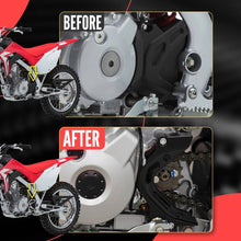 Load image into Gallery viewer, For Honda CRF125F 2019-2025 Shift Shaft Brace &amp; Sprocket Guard Anodized Black ST