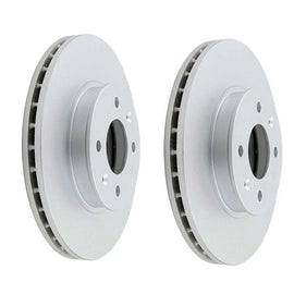 Pair Front Brake Disc Rotor For Hyundai Accent MC i20 PB Kia Rio JB 256mm