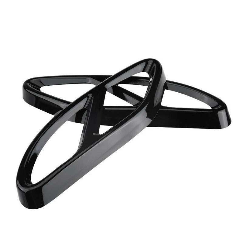 Black Exhaust Muffler Tip Pipe Cover Fit For Benz GLC A B C E W213 W176 W205 ST
