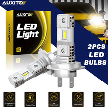 Load image into Gallery viewer, AUXITO 2X H7 LED Headlight Globe Bulb Kit Hi/Lo Beam 140W 30000LM White Brighter