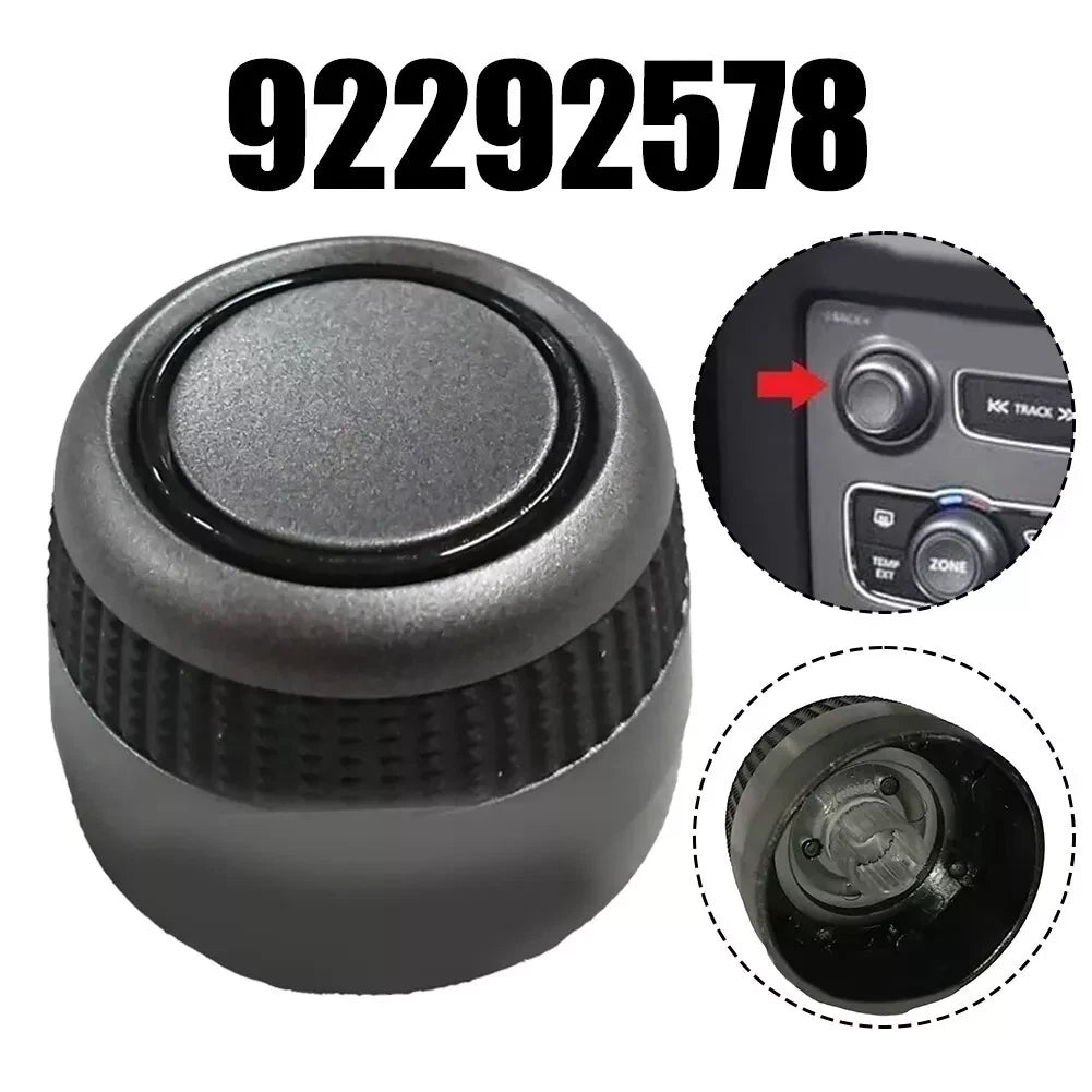 NEW Radio Volume Tuning Knob GREY BLACK For Holden VE II Commodore Caprice 11-13