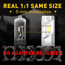 Load image into Gallery viewer, 2x H7 LED Headlight Bulb Low High Beam 80W Super 22000LM Bright 6500K White 80W