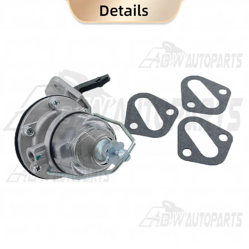 Glass Bowl Fuel Pump FOR Holden HJ 1974-1976 3.3L 6 Cylinder 202 Red Motor