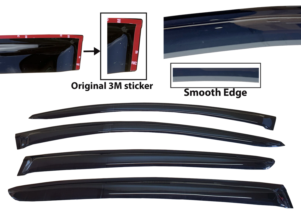 Weather shield Window visor For Honda HRV HR-V 2015 -2021