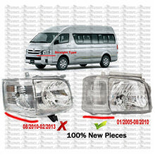 Load image into Gallery viewer, 2X Head Light Lamp For Toyota Hiace TRH KDH Van Bus 2005-2010 L&amp;R NEW AU STOCK