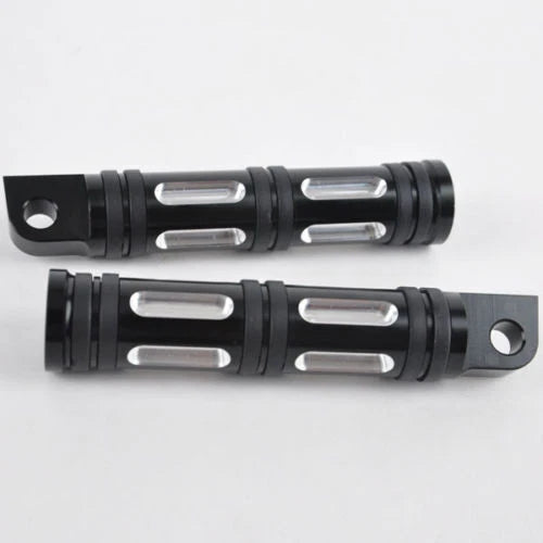 CNC 1" Handlebar Grips Footrest Pedals Shift Lever Pegs for Harley Softail ST