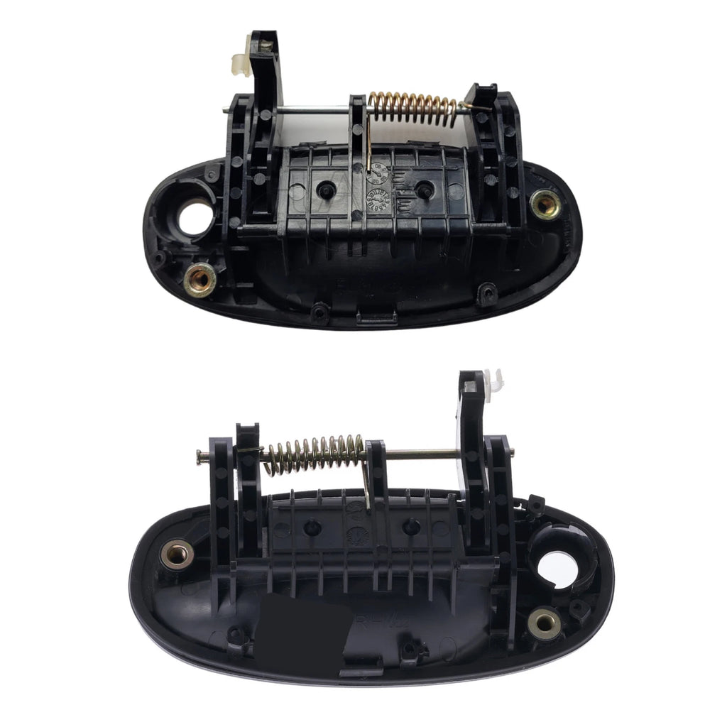 2pc Set Front Left & Right Outer Door Handle Black For Holden Barina TK 2005 -11