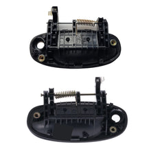Load image into Gallery viewer, 2pc Set Front Left &amp; Right Outer Door Handle Black For Holden Barina TK 2005 -11