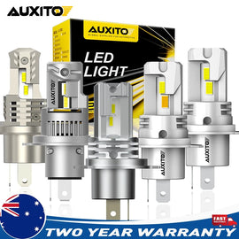 9003 H4 Headlight Globe Light LED 6500K High Low Beam Bulbs Kit White Fog Light