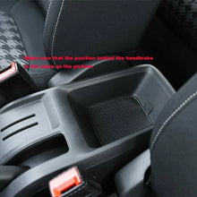 Load image into Gallery viewer, For MG ZS 2017-2023 Car Center Console Armrest Box Storage Case PU Leather Black