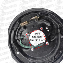 Load image into Gallery viewer, 4PCS 10" Trailer Caravan Electric Brake Backing Plates Quality Strong Magnets AU