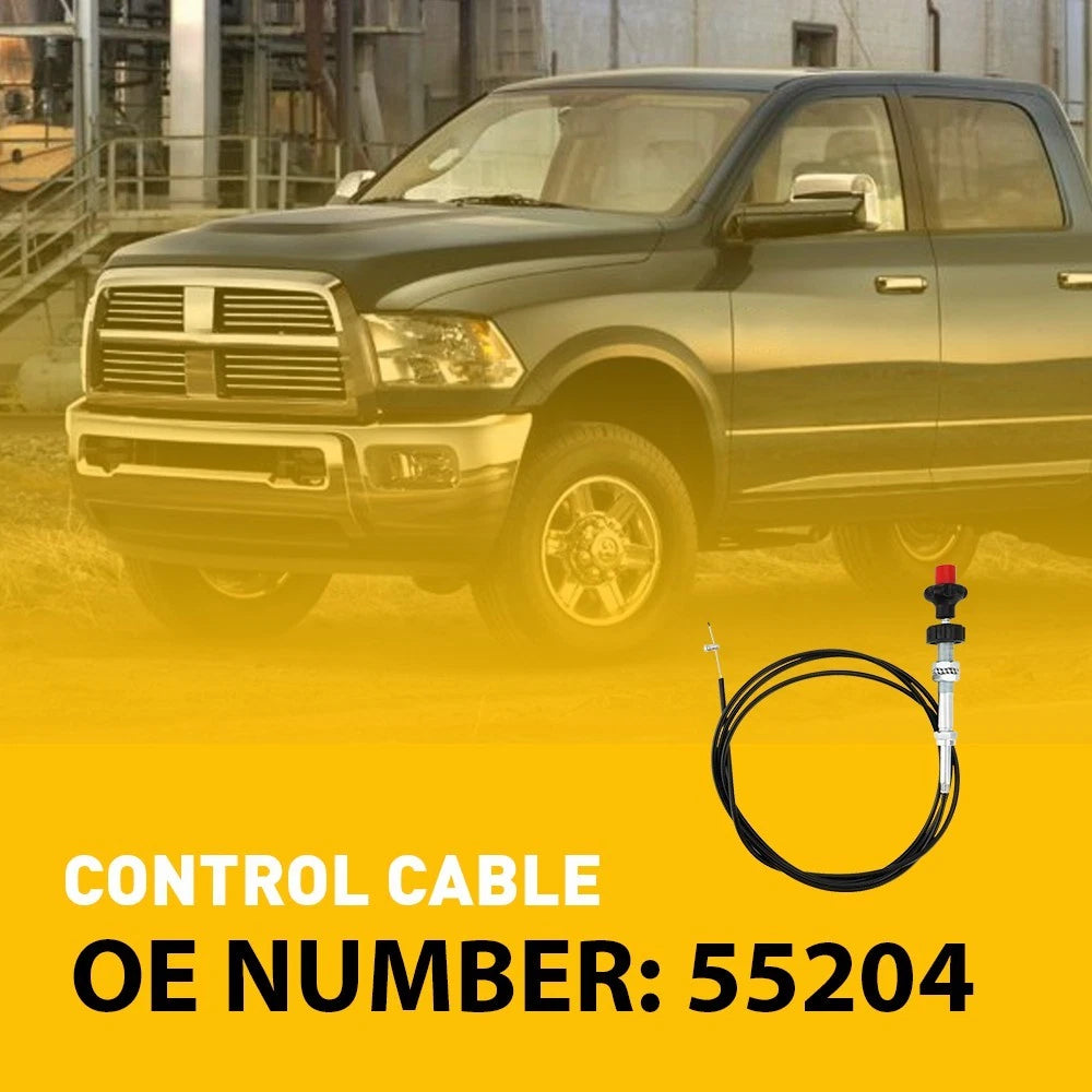 55204 Multi Purpose Heavy Duty Vernier Locking Throttle Cable Control Cable AU