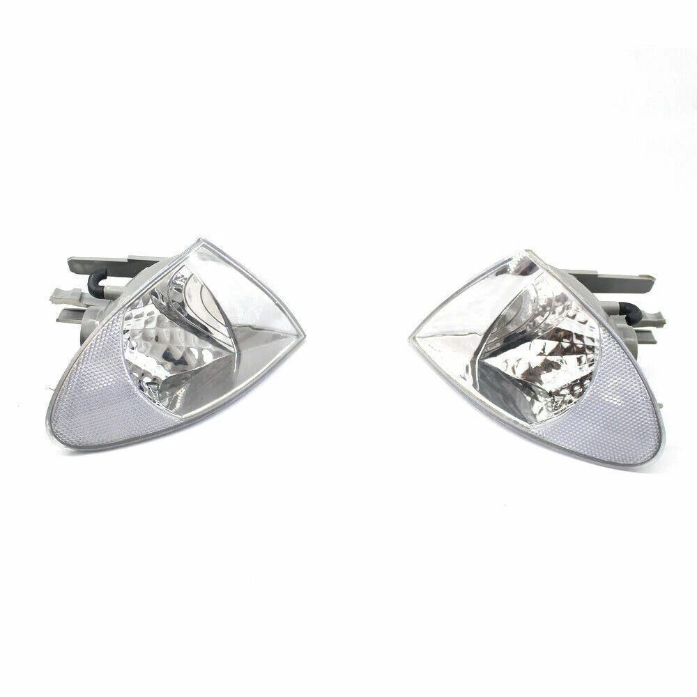 2x Crystal ClearTurn Signal Indicator Corner Light For BMW E46 Sedan 4D 99-01 ST