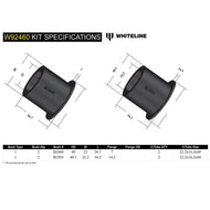 Whiteline W92460 Differential Mount Bushing